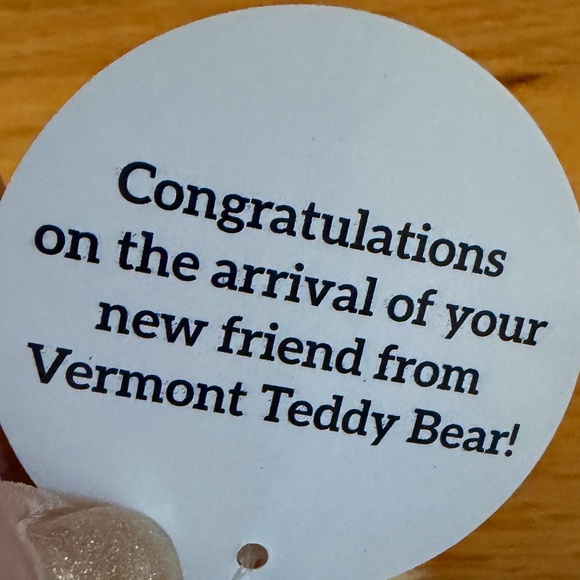 NWT Vermont Teddy Bear 15" Cuddle Chunk Buttercream Color - Picture 9 of 16